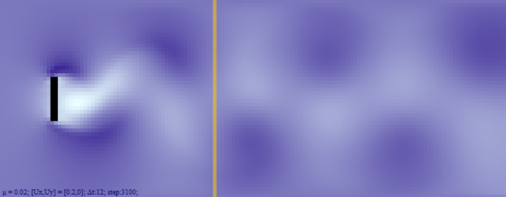 教学科普流场背景占位图（LBM、流线）